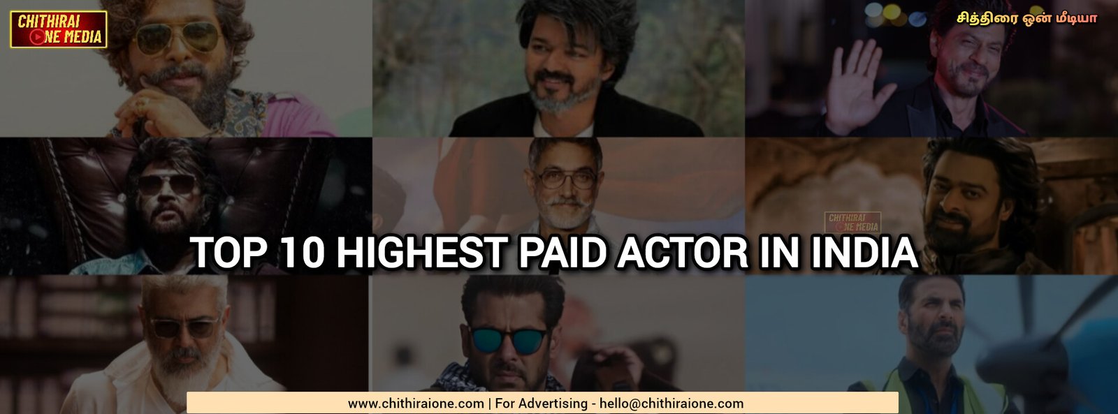 Top 10 Highest Paid Actors in India